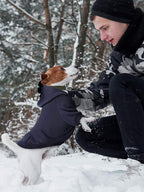 6 Pieces Dog Hoodie Dog Clothes Sweaters with Hat, Pet Winter Clothes Warm Hoodies Coat Sweater for Small Dogs Chihuahua (L)