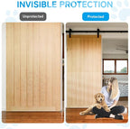 Door Protector from Dog Scratching, Cat Scratch Protector 8.3" x 118" Self-Adhesive Single Side Door Frame Furniture Protectors from Cats Dogs Scratch, Clear (118 X 8.2 INCH)