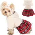 Dog Sweater Puppy Clothes for Small Dogs Boy Girl Pet Hoodies for Dogs Cold Weather Doggie Coats Fall Doggy Sweatshirt for Chihuahua Yorkie Cat Outfits, White, S