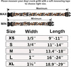 Martingale Collar for Dogs with Buckle No Pull Adjustable Nylon Limited Slip Training Dog Collars (Camouflage, Small)