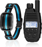 Shock Collar for Dogs, 4200FT Dog Training Collar with Remote for 15-120lbs Small Medium Large Dog, IP68 Waterproof Rechargeable E Collar with 3 Training Modes: Beep, Vibration, Safe Shock (Black