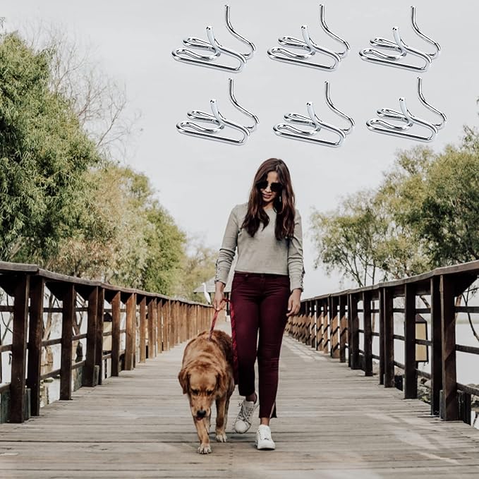 6 Pack Extra Links Prong Collar for Dog- Replacement 3.0mm Stainless Steel Pinch Collar for Dogs Links Extra Training Collar Links Thickness Measure