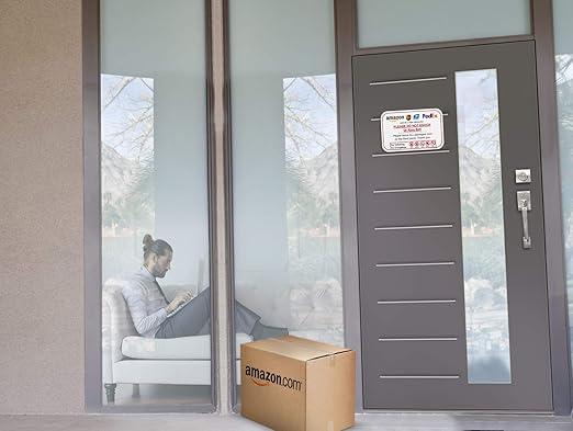 Leave Package Sign - Do Not Knock or Ring Bell (Do Not Knock or Ring Bell)