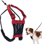 Sporn Mesh Non Pull Dog Harness Medium Red