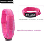 Tactical Dog Collar with Heavy Duty Metal Buckle and Control Handle for Medium Large Dogs Training(Pink, X-Large)