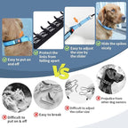 Mayerzon No Pull Dog Collar, Patented Martingale Collar for Small Medium Large Dogs with Buckle and Heavy Duty Nylon for Walking Training Hunting, Safe and Easy to Use(XL, Blue)