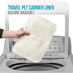 Sherpa Original Deluxe Travel Pet Carrier, Airline Approved & Guaranteed On Board - Charcoal Gray, Medium