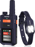 PATPET Dog Training Collar with Remote - 4200FT E Collars for Dogs Training for Large Medium Dogs, Rechargeable Waterproof Electric Dog Collar with 4 Training Modes & Night Lights