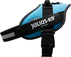 Julius-K9, 16IDC-AM-2, IDC Powerharness, Dog Harness, Size: 2, Aquamarine