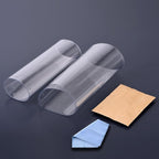 In hand Cat Scratch Furniture, 2PCS Clear Premium Heavy Duty Flexible Vinyl Protector Dog Cat Claw Guards with Pins No Adhesive, Stops Scratching Pets Furniture Protector