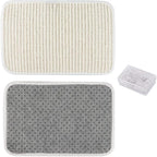 2PCS Cat Scratcher Mat Sofa Protector Natural Sisal Cat Scratching Mat Cat Scratch Couch Bed Corner Cover Heavy Duty Couch Guard Easy Installation Scratch Pad Grinding Claws(Beige Small)