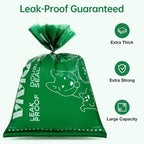 VIVIOASES 2.0g Extra Thick Dog Poop Bags, 33% Thicker Heavy Duty Leak-Proof Pet Waste Bags, Lavender Scented, 240 Count (16 Rolls), Opaque & Puncture Resistant