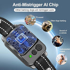 Citronella Bark Dog Collar Spray Dog Collar, with 5 Adjustable Sensitivity, Beep+Vibration+Spray 5 Working Modes Citronella Bark Collar, IP66 Waterproof Dog Spray Collar for L/M/S Black