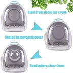 Large Cat Backpack Carrier, 20 Pounds Cat Carry Bookbag, Space Capsule Astronaut Clear Bubble Front Extension to Transport Small Puppy Bunny