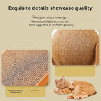Interactive Cat Scratcher, Cat Scratching Post Design with Arch Bridge Balls-Stylish Cat Scratching Board, Natural Sisal Scratcher Ball, Fun and Engaging Scratching Post for and Exercise
