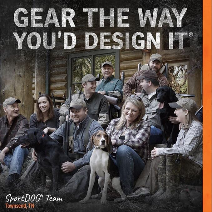 SportDOG SportTrainer 1275 Remote Trainer - Reliable Off-Leash Control - Quick-Charge Collar - Waterproof Dog Training Collar - OLED Display - 3/4-Mile Range - Orange