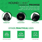 Bulk Case, 2000 Count Pet Waste Bags, Roll Format, Commercial-Grade Bags for Parks, HOAs & Residential Use, Dog Waste Station Bags, Compatible with Poop Station Dispensers
