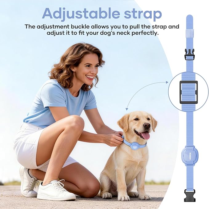 Jugbow Shock Collar for Small Dogs - 4200FT Dog Training Collar with Remote for 5-30lbs Mini Small Dogs, IPX8-Waterproof Rechargeable E-Collar with Beep (1-9), Vibration(1-3), Safe Shock(0-16)(Blue)