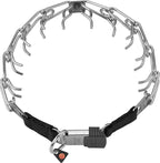 Herm Sprenger Stainless Steel Prong Dog Training Collar with Quick Release Buckle No-Pull Collar for Dogs (Stainless Steel, 20in x 3.2mm (Neck Size Up to 17in))