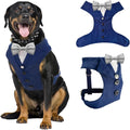 AVERYDAY Dog Tuxedo for Wedding Outfit, Dog Suit and Tie Costumes for Birthday, Halloween, Cosplay, Christmas Party, Pet Formal Wear with Bowtie, Tux for Medium Large Dogs, Bulldog, Labrador, Husky