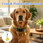 10PCS Extra Loud Cat & Dog Bells, Small Pet Collar Bell Made of Sturdy Metal, Bells for Dog Training to Go Outside, Pet Tracker, Color Pets Bell Gifts Doggy Cat Collar Charms (10 Color)