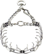 Herm Sprenger Pet Supply Imports Chrome Plated Training Collar with Quick Release Snap for Dogs, X-Large, 4mm, 24-Inch