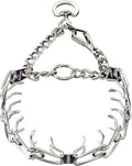 Herm Sprenger Pet Supply Imports Chrome Plated Training Collar with Quick Release Snap for Dogs, Medium, 3.0mm, 21-Inch