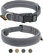 EXCELLENT ELITE SPANKER Nylon Puppy Dog Collar Adjustable Soft Padded Collar Heavy Duty Quick-Release Buckle Lightweight No-Choke for Small Medium Dogs