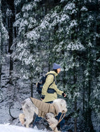 SPACE LION Dog Puffer Jacket, Down Winter Coat, Durable Outdoor Coat for Cold and Windy Conditions, Lightweight & Adjustable Fit Coats for Small Dogs, (Camel, Size 10 Gift Box)
