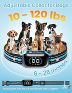 Smart 2-in-1 Dog Shock and Bark Collar - AI Anti-Misoperation, 3300FT Remote Training Collar, IPX7 Waterproof, 4 Modes (Tone, Vibration, Safe Shock, Auto Anti-Bark) for Dogs