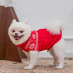 Warm Winter Dog Sweater - Cold Weather Pet Clothes for Small Medium Large Dogs Indoor Outdoor, Soft Classic Knit Puppy Apparel