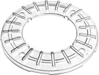 KADTC Clear Lid Replacement for Rotating Slow Feeder Dog Bowl – Transparent Top Cover Spare Part, Easy Swap, Hand Wash Only