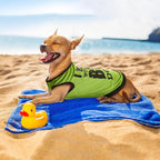 Reginary 8 Pcs Dog Clothes for Small Dogs Boy Summer Shirts Soft Breathable Chihuahua Yorkie Cute Pattern Sleeveless Puppy Cat Tank Top Tee Vest Fit for Mini and Medium Dogs(Large)