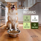 Scott Pet Bowl Stainless Steel 3 Quart, Silver (Pack of 2)