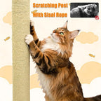 KAWHBET 68in Cat Tree,Cute Cat Tower Big Multi-Level Cat Tower for Large Cats with Removeable Cushion,Hammocks Sisal Scratching Posts,Condos,for to Play and Sleep Cat Tree for Indoor Cats (White)