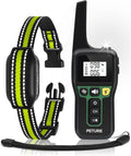Bark Activated Shock Collar, 3300Ft Dog Bark and Training Collar Combo with Beep, Vibrate, Static & Auto Mode, IPX7 Waterproof Automatic Bark Collar for Small Medium Large Dogs (7-120lbs)