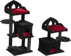 Gothic Cat Tree Duo: Majesty and Mystery Bundle