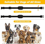 Shock Collar for Small Dogs, Electric Dog Training Collar with Remote,Tailored for 5-30lbs Small Dogs,3 Training Mode Beep, Vibration, Safe Shock(0-9) Waterproof, 1900ft Range (Black, Small)