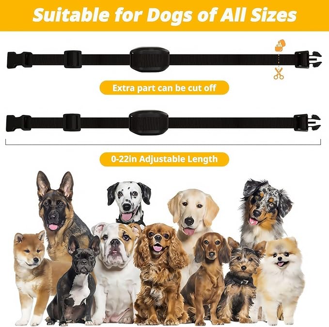 Shock Collar for Small Dogs, Electric Dog Training Collar with Remote,Tailored for 5-30lbs Small Dogs,3 Training Mode Beep, Vibration, Safe Shock(0-9) Waterproof, 1900ft Range (Black, Small)