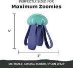 Barkbox Jelly Fetch Dog Toy for Medium Dogs – Perfect for Tug and Fetch Play, Durable Design with Strong Nylon Straps for Long-Lasting Fun