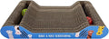 Cat Scratcher Cardboard | Reversible Corrugated Scratch Pad | Eco-Friendly | Durable | for Indoor Cats | Includes Catnip