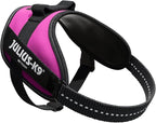 Julius-K9, 16IDC-DPN-M, IDC Powerharness, Dog Harness, Size: Mini, Dark Pink