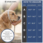 Spark Paws Martingale Dog Collar – Cushioned Slip-On Training Collar, Heavy Duty, Safety-Tested No-Buckle Collar for Medium & Large Dogs - Fuchsia Camo - C