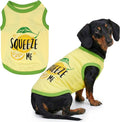 Parisian Pet Dog Shirt – 100% Cotton Shirts for Large Dogs – Sleeveless Puppy Vest – Lightweight and Breathable Pet Apparel – Pullover Summer Dog Clothes - Stretchy Funny T Shirts for Dogs