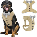 AVERYDAY Dog Tuxedo for Wedding Outfit, Dog Suit and Tie Costumes for Birthday, Halloween, Cosplay, Christmas Party, Pet Formal Wear with Bowtie, Tux for Medium Large Dogs, Bulldog, Labrador, Husky