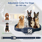 Dog Training Collar 2 Dogs (20-140 Lbs) - 4200FT Dog Training Collar with Remote, 4 Powerful Modes with 119 Training Levels Rechargeable Electric Dog Collar for Large Dogs