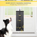 Anti-Scratch Dog Door Bell - Adjustable Puppy Potty Training Bells, Hanging Doorbell to Protect Doors & Trim