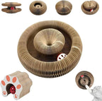 Kitlty Kurliz Cat Toy,Magic Organ Cat Toy,Magic Organ Cat Scratcher Board,Foldable Recyclable Cat Accordion Toy for Indoor Cat Playing,Interactive Scratch Pad with Toy Ball(1pc)