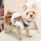 Dog Sweater Dog Winter Clothes for Small Dogs Boy Girl Fall Puppy Dress Warm Fleece Chihuahua Yorkie Teacup Doggie Sweaters Dresses Doggy Sweater for Small Dogs Girl Cat Outfits, Orange, XS