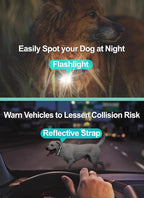 Dog Shock Collar 3 Pack - Dog Training Collar with Remote IP65 Waterproof E Collar for Dogs Training with Shock Vibrate Beep and Light Modes for Small Medium Large Dogs